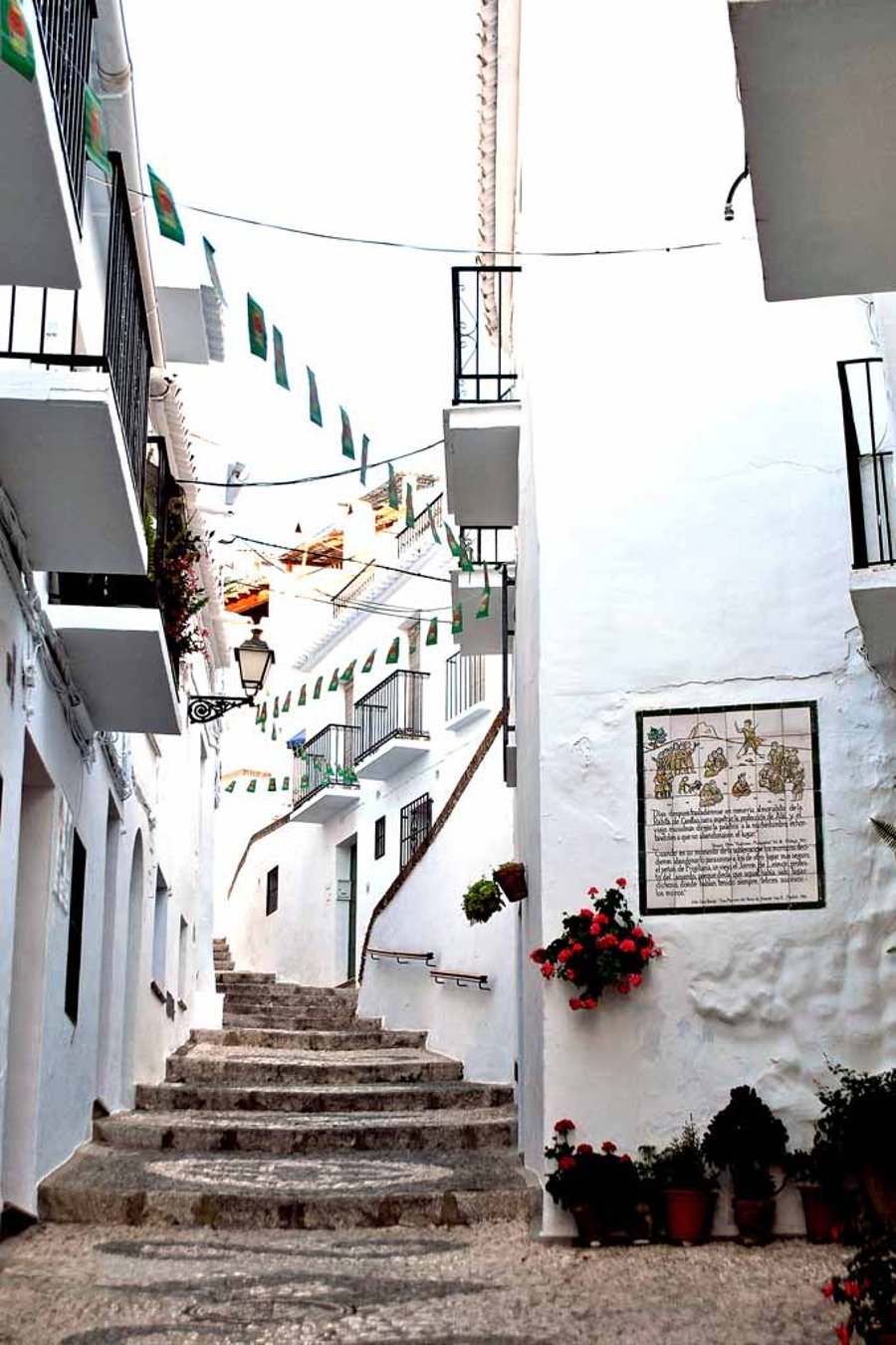 Frigiliana Andalusia Costa Del Sol Spain 12"x18" Print