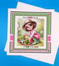 Funny Gardening Birthday Card For Her