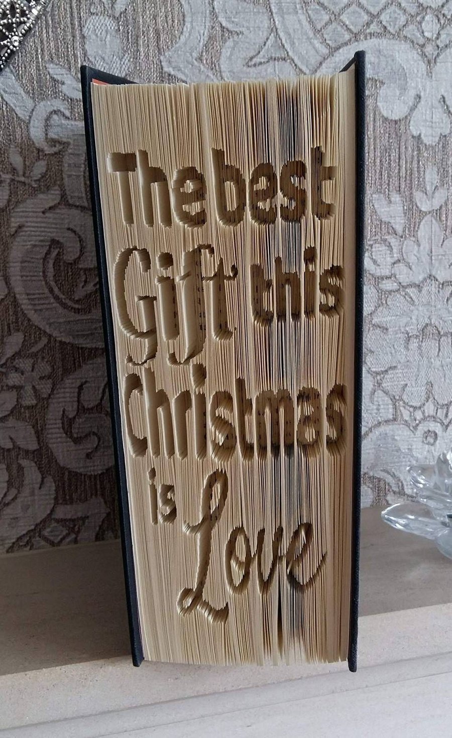 The best Gift this Christmas CUT & FOLD Book Folding Pattern - EMAILED PDF