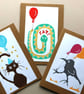 Party Animals Bird Card - Image 3