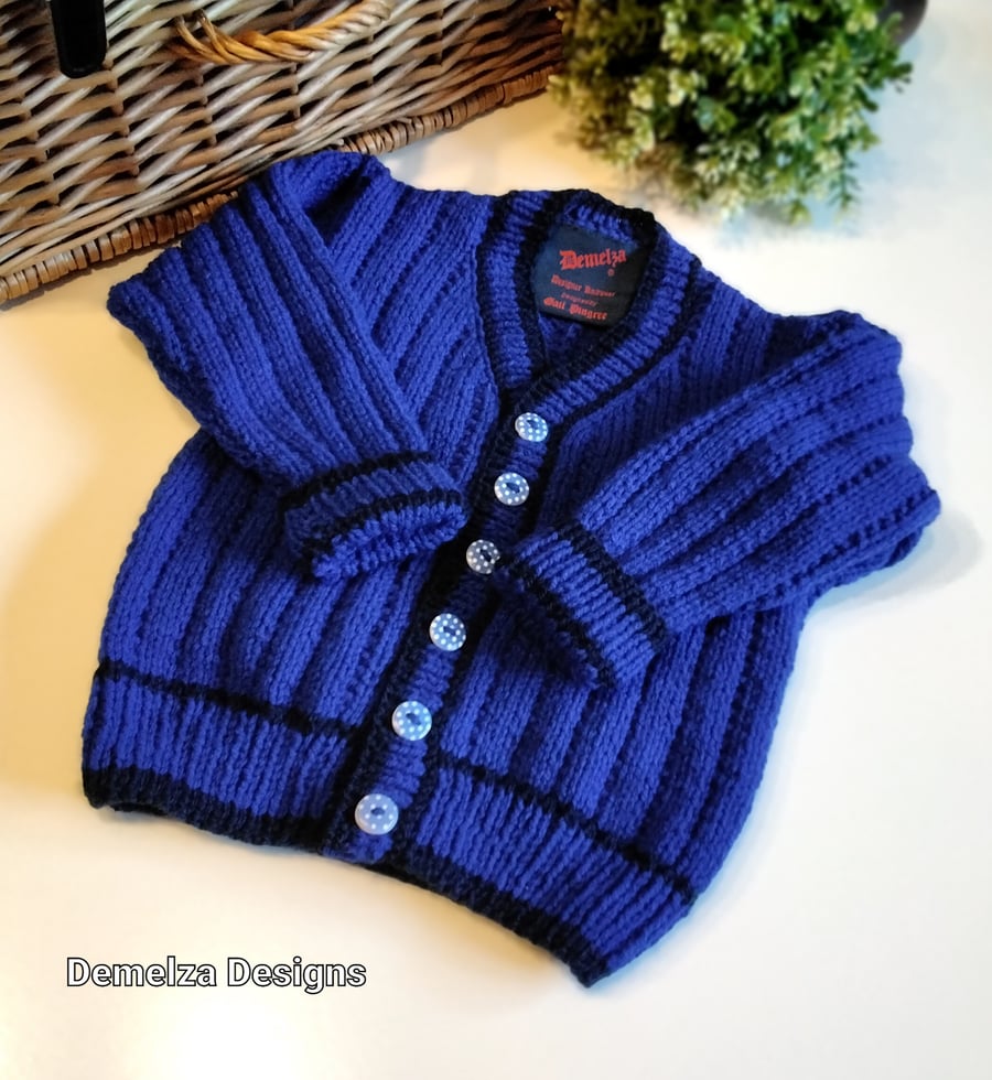 Baby Boy's Cosy Warm Cardigan  1-2 Years size