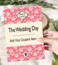 The Wedding - Vintage Penguin Style Book Card - Can be Personalised - Image 1