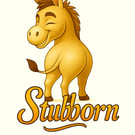 Funny Donkey Poster Cartoon Style Wall Art