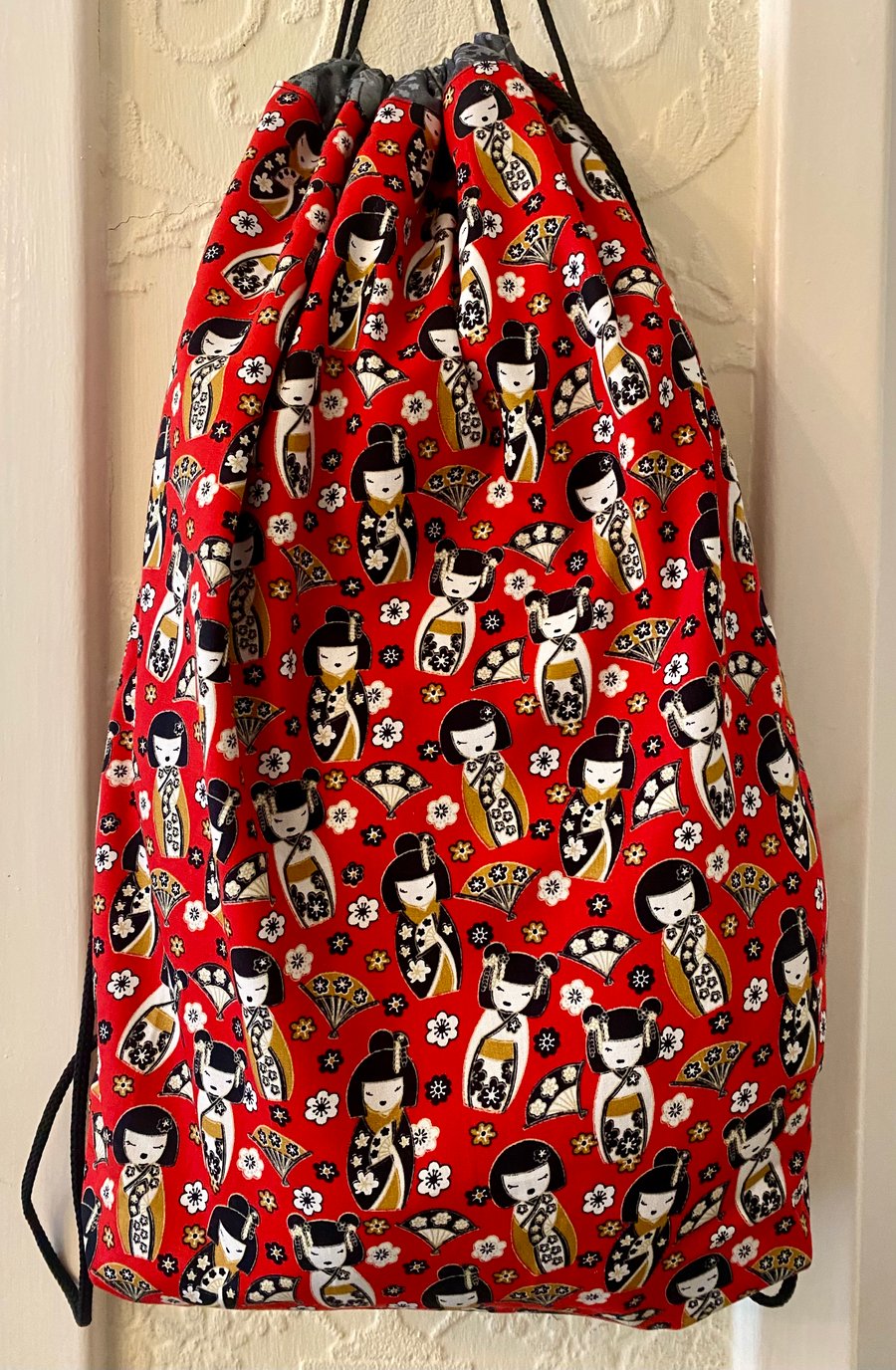 Childs Bag - Drawstring Backpack - CAN BE PERSONALISED