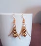 Gold Dangle Earrings - Image 3