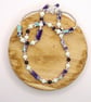 Turquoise and Purple Imperial Jasper Necklace - Image 4