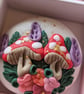 Whimsical Fairy Toadstool Biscuit Gift Box, Hand-Iced and Personalised Cookies - Image 2