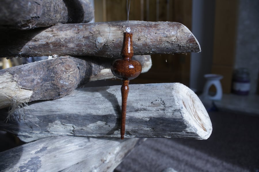 Unique Wooden Sapele Christmas Decoration