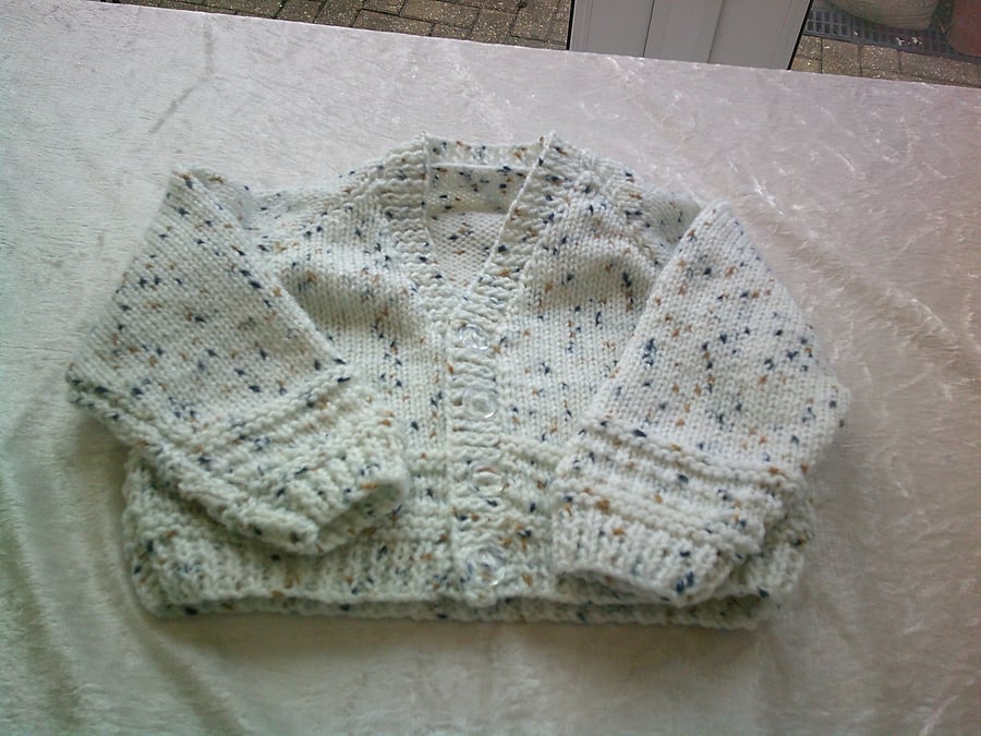 20 inch V Neck Child's Cardigan