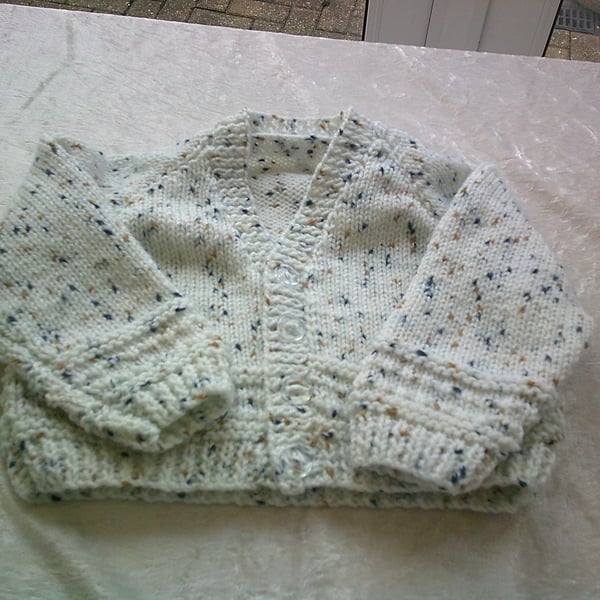 20 inch V Neck Child's Cardigan