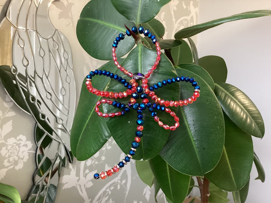 Dragonfly, sun catcher,