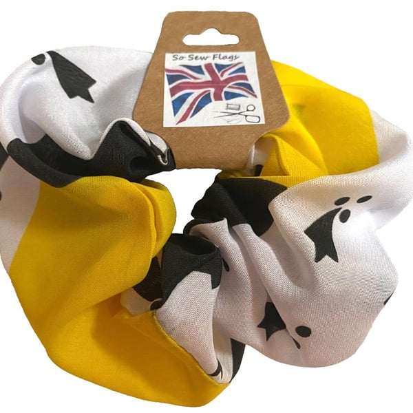 Norfolk New County Flag Hair Scrunchie Scrunchies Accessory Band Elastic