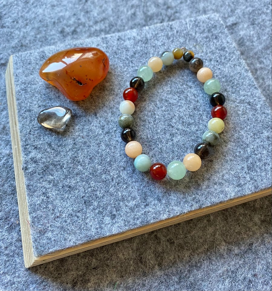 Crystal Power Bracelet for Peri Menopausal Support