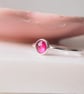 RHODOLITE Garnet Silver Ring  - Image 3