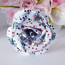 One handmade playing card photo paper rose gift alice in wonderland theme