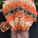 Hand crocheted hat 