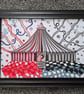 A4 Welcome To The Circus Original - Unframed Horror Illusion Art - Image 4