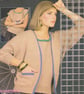 Vintage Knitting Pattern B7323: from Patons, A Batwing Twin Set - Image 2