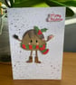 Handmade Figgy Pudding Christmas card  - Image 1