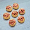 Wooden Buttons - 20mm Love and Hearts - Sets of 5