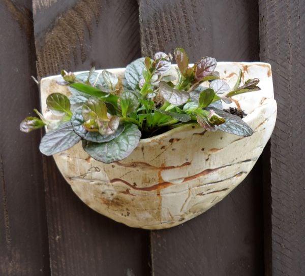 Ceramic Garden Wall Planter Folksy