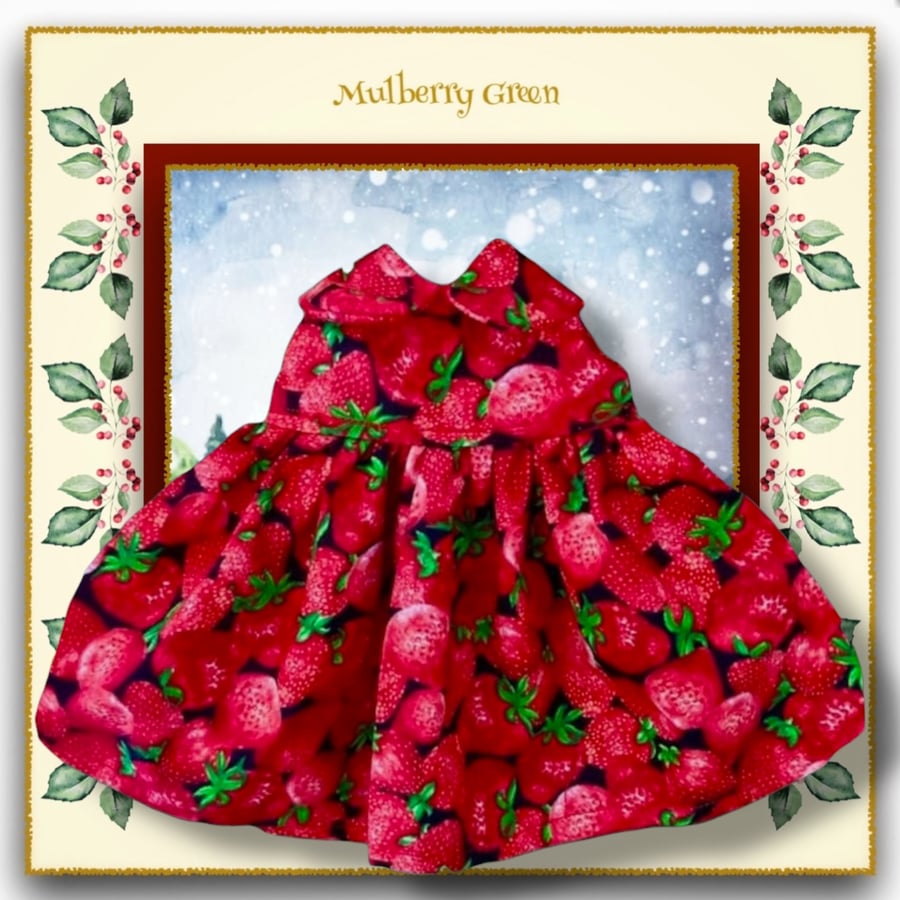 Juicy Strawberries Dress 