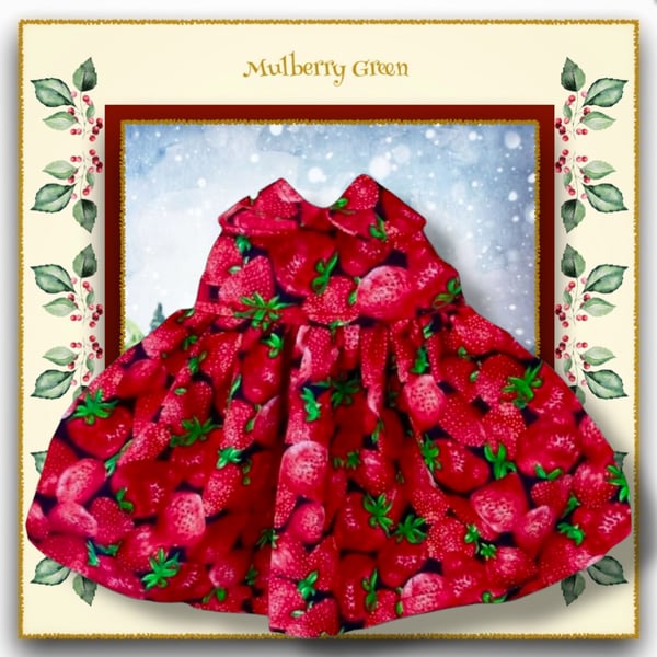 Juicy Strawberries Dress 