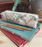 William Morris Pencil Case - Handmade upcycled fabric - various patterns - Image 6