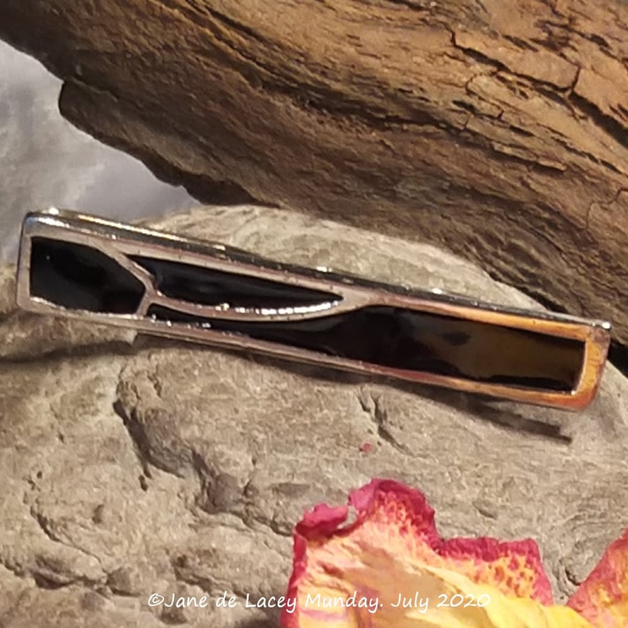 Fine Silver Tie Slide (ON SALE - PRICE REDUCED)