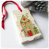 Gingerbread House Christmas Tree Decoration
