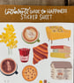 Introverts Guide to Happiness, Sticker Sheet, Soft Muted Stickers, Journalling, - Image 2