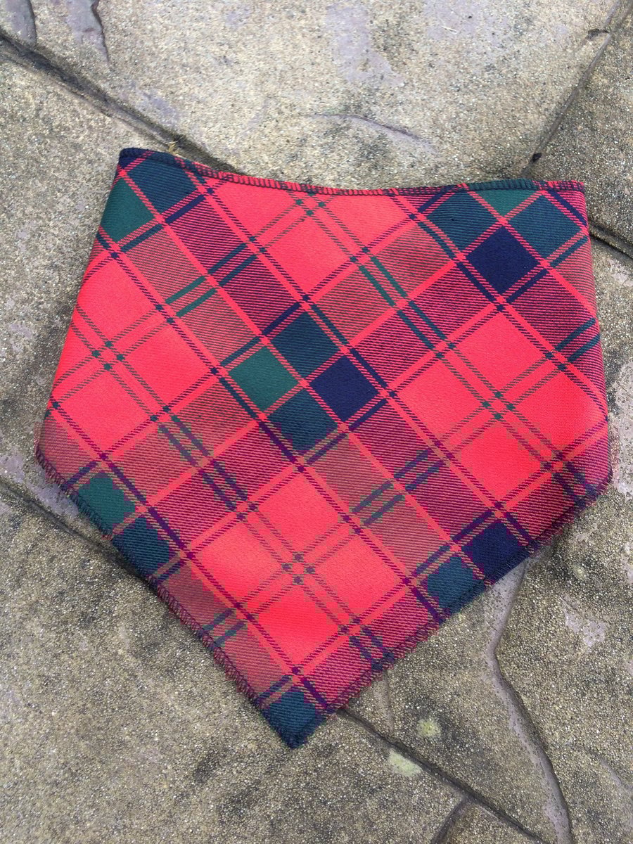 Bandana Bib Robertson Tartan, babies, children's