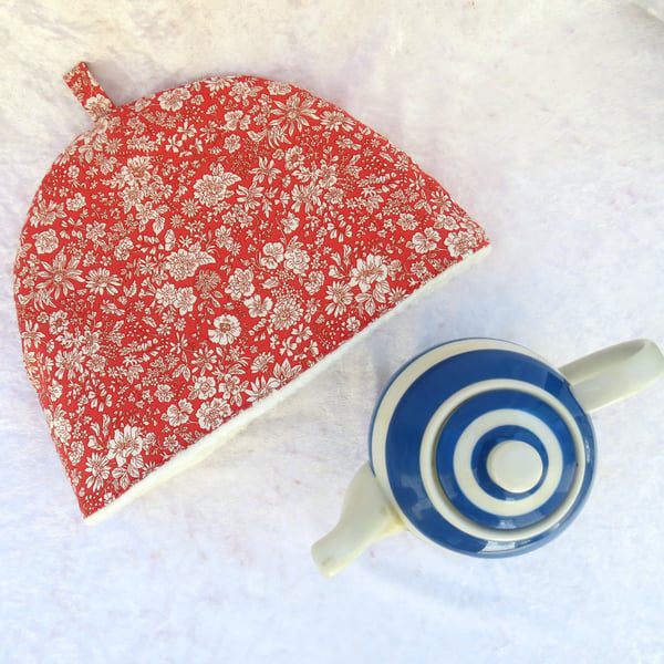   Individual tea cosy, to fit a one to two cup teapot, Emily Belle design