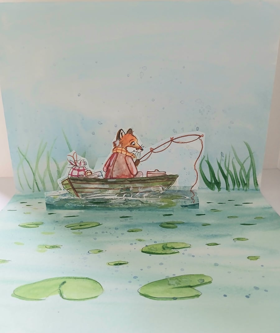 Fox fishing