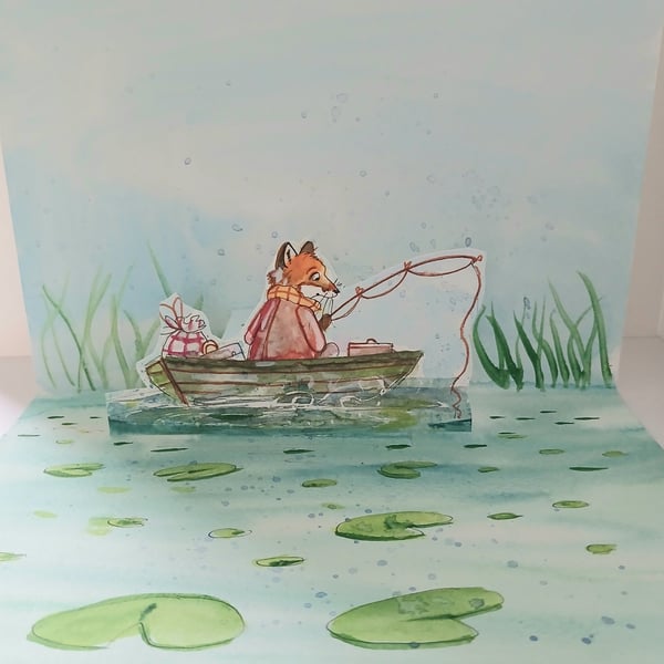 Fox fishing