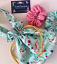 Beautiful Childs Bag - Dolly Bag  with matching hair scrunchies - girls bag set - Image 10