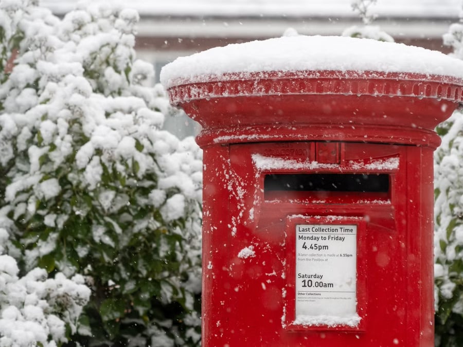 EXTRA POSTAGE - Special Delivery for Christmas