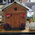 Handmade Model Garden Shed,Greenhouse 