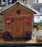 Handmade Model Garden Shed,Greenhouse 