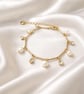 Freshwater Pearl & Crystal Bracelet - Image 1