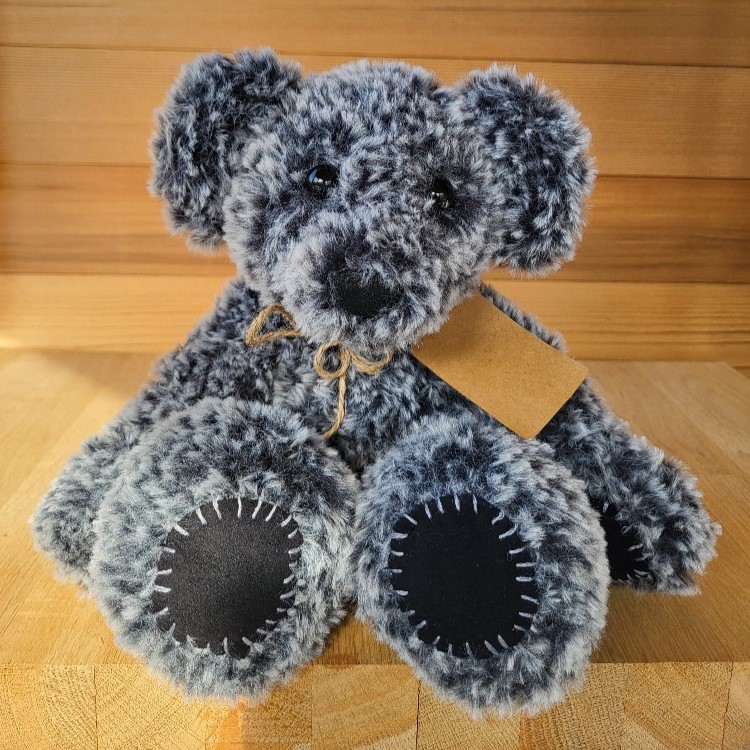 Teddy Bear - Hand knitted and adorably fluffy, can you give him his forever home