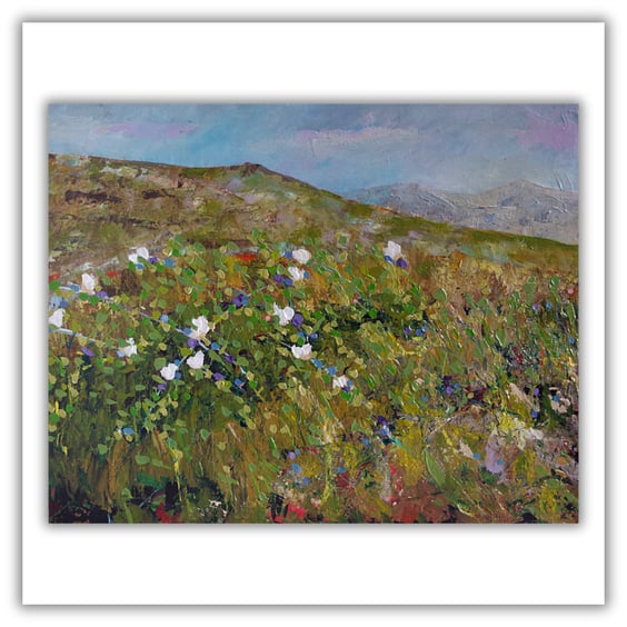 Scottish landscape - Angus Glens - Glen Prosen - ready to hang - landscape art