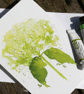 Hydrangea card - Image 3