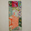 Glasses case - bright patchwork and floral
