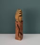 Hand Carved Owl on a Trunk - Image 2