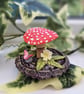 Cottagecore Woodland Mushroom Ornament - Made to Order - Image 3