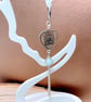 Folklore Design Heart Disc Earrings - Image 3