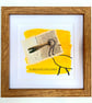 Ibis; framed image, mounted, and printed on card and handmade paper - Image 1