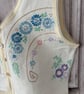 Top, Sleeveless, Repurposed Embroidered Linen  STH 0004 - Image 4