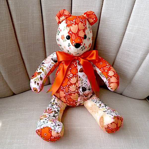 Home decoration ornamental Floral Teddy Bear